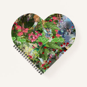 Waldträume aus dem Feenwesen des Königreichs Notizbuch