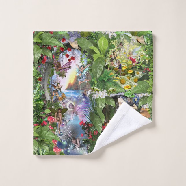 Waldträume aus dem Feenwesen des Königreichs Waschlappen (Waschlappen)