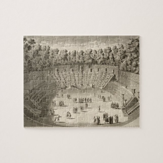 Waldung Salle du Bal, Versailles, von 'Les P Puzzle (Horizontal)