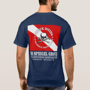 Waldung USSs Spiegel (beste Wracke) T-Shirt