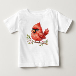 Waldvogel-Cute Kardinal Baby T-shirt