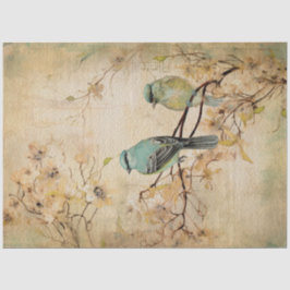 Waldvögel der Fegefärbe Nr. 4 Seidenpapier