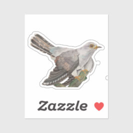 Waldvögel in Aquarellen Aufkleber