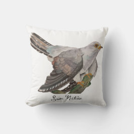 Waldvögel in Aquarellen Kissen