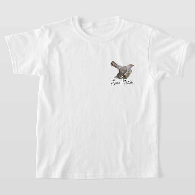 Waldvögel in Aquarellen T-Shirt (Ablage )