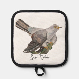 Waldvögel in Aquarellen Topflappen