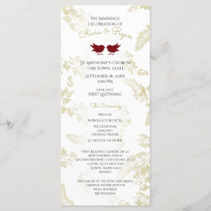 Waldvögel und Gold Foliage Red Programm