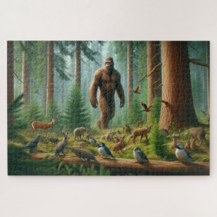 Waldwächter, Bigfoot, Wildlife Puzzle
