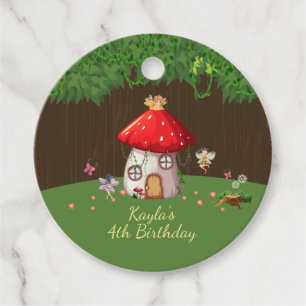 Waldwald, Fee zum Geburtstag Geschenkanhänger