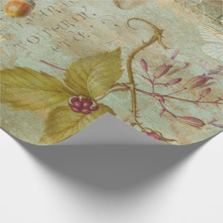 Waldwälder Wildtierquichhörnchen, Owl, Decoupage  Geschenkpapier