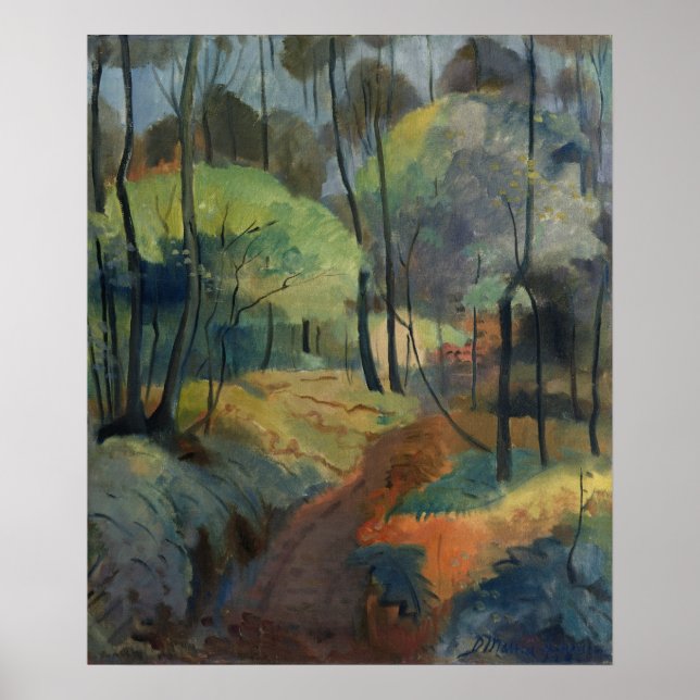 Waldweg, 1920 poster (Vorne)