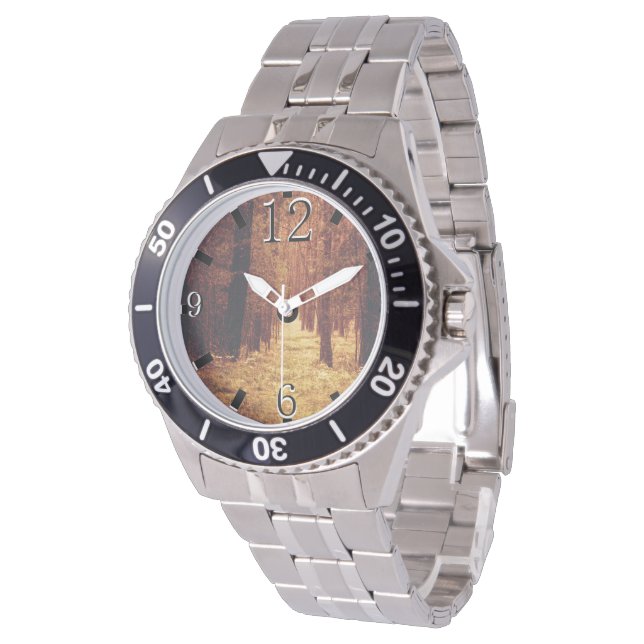 Waldweg ... armbanduhr (Schrägansicht)