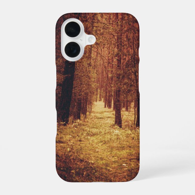 Waldweg... iPhone 16 Hülle (Rückseite)