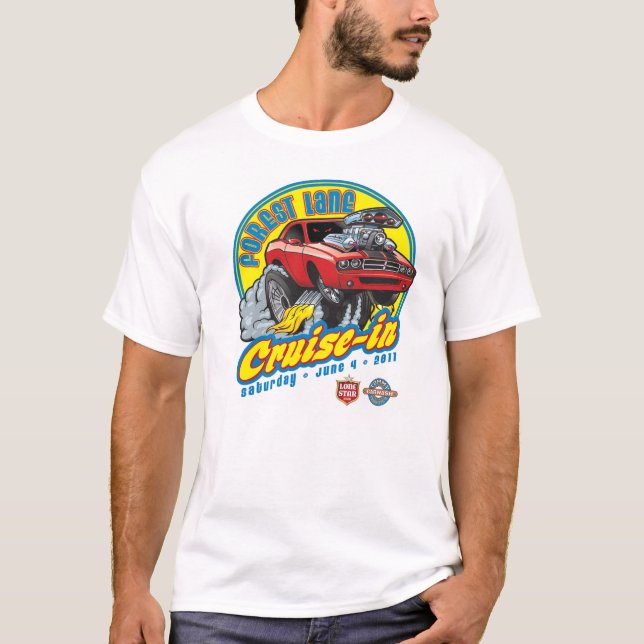 Waldweg-Kreuzfahrt im Juni 2011 T-Shirt (Vorderseite)