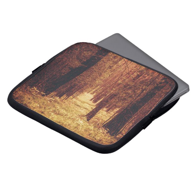 Waldweg... Laptopschutzhülle (Vorne Oben)