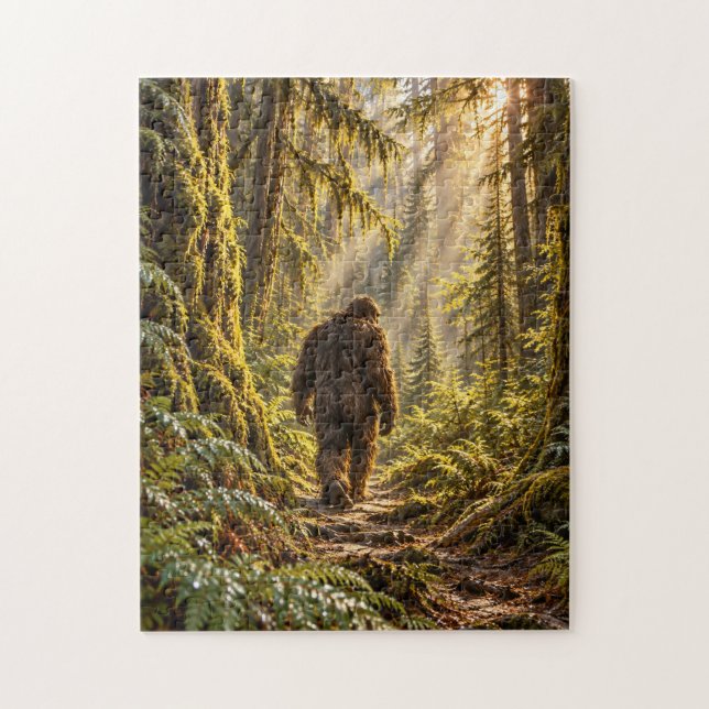 Waldwege Bigfoot Puzzle (Vertikal)