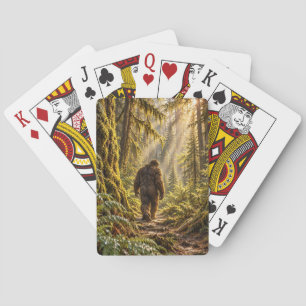 Waldwege Bigfoot Spielkarten