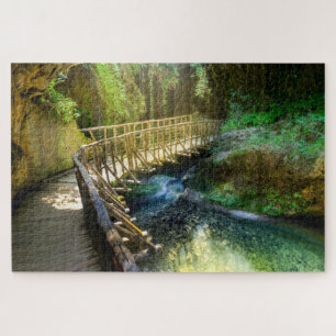 Waldwegpuzzle Puzzle