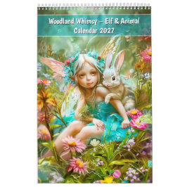 Waldwhimsy – Elf- und Tierkalender Kalender