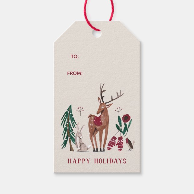 Waldwild Geschenkanhänger (Vorderseite)