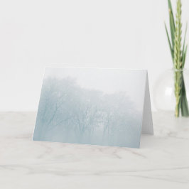 WaldWinter-Foto Karte