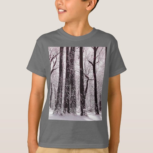 WALDWOLDER SNOWWWENWINTER SCENERY T - Shirt (Vorderseite)