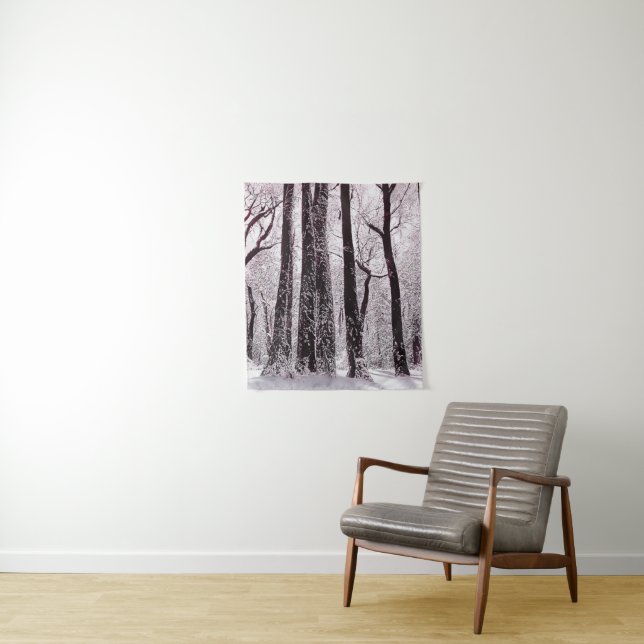 WALDWOODS SNOWWY WINTER SCENERY WANDTEPPICH (Beispiel)