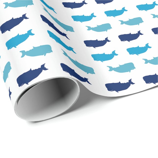 Wale Geschenkpapier (Rolleneckpunkt)