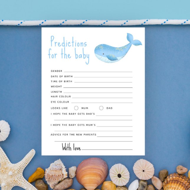 Wale in Wasserfarben - Vorhersagen und Ratschläge  (Von Creator hochgeladen)