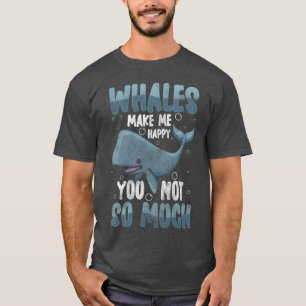 Wale Lebewesen Tier Schutz Meerestiere fri T-Shirt