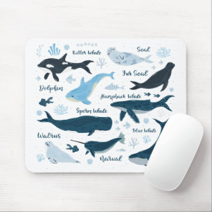 Wale & Meeresleben Mousepad