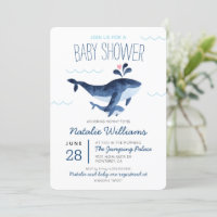 Wale Nautical Under Sea Baby Shower