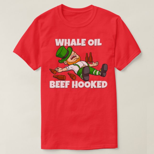WALE ÖLRINDFLEISCH GEGRÜSST STARTEN TAG IM SHIRT (Design vorne)
