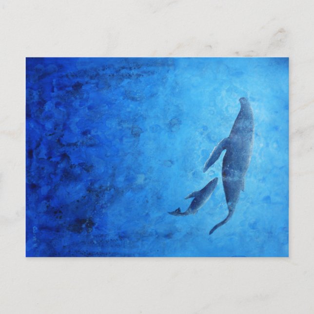Wale Postkarte (Vorderseite)