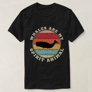 Wale sind mein geistiger tierischer T - Shirt