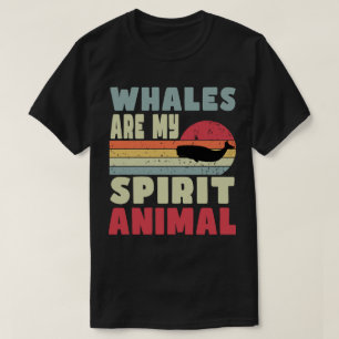 Wale sind mein geistiger tierischer T - Shirt
