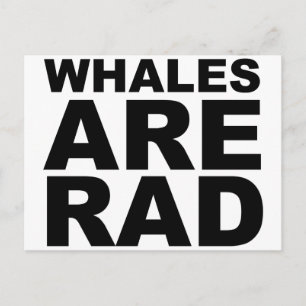 WALE SIND RAD T-Shirt Hut Tasse Mousepad Postkarte
