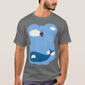 Wale und Petunien T-Shirt