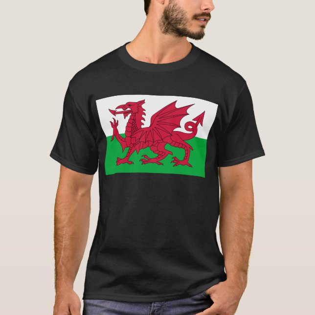 Walenflagge T-Shirt (Vorderseite)