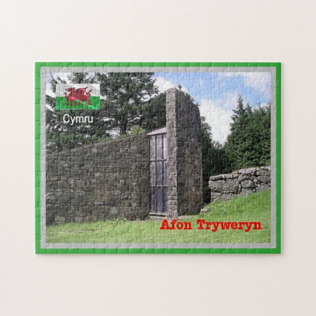 Wales - Afon Tryweryn - Puzzle (Horizontal)