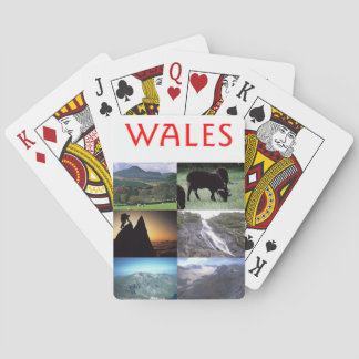 Wales an seinem Besten Spielkarten
