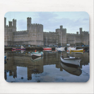Wales, Caernarfon Castle, einer von Edwards Mousepad