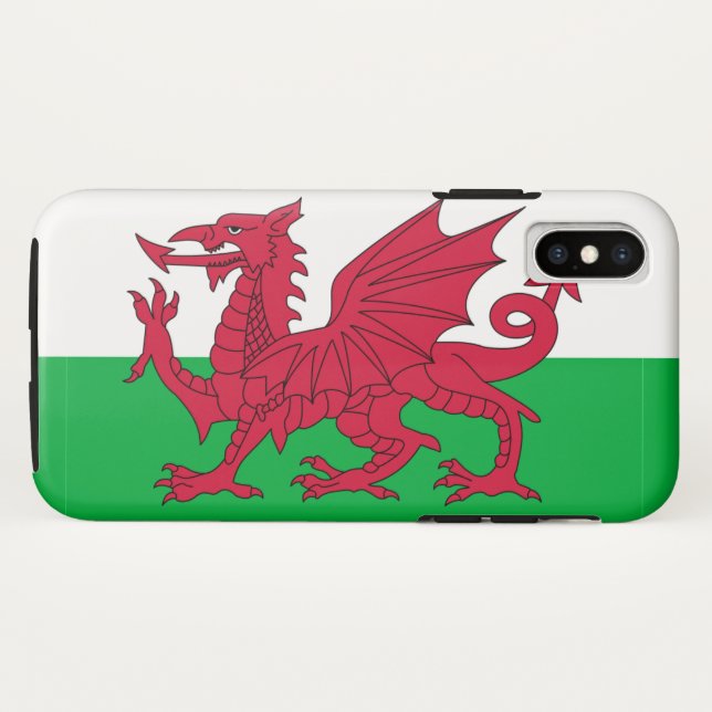 Wales Case-Mate iPhone Hülle (Rückseite (Horizontal))