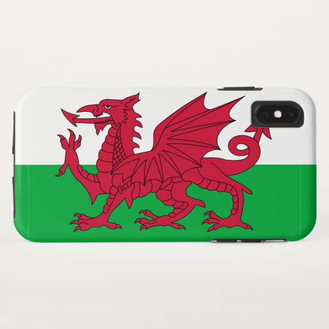 Wales Case-Mate iPhone Hülle (Rückseite (Horizontal))
