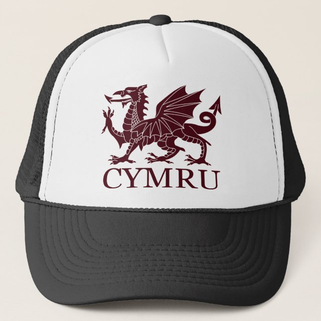 Wales CYMRU Truckerkappe (Vorderseite)