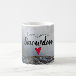 Wales eroberte Snowdon Landschaft Welsh Stream Kaffeetasse