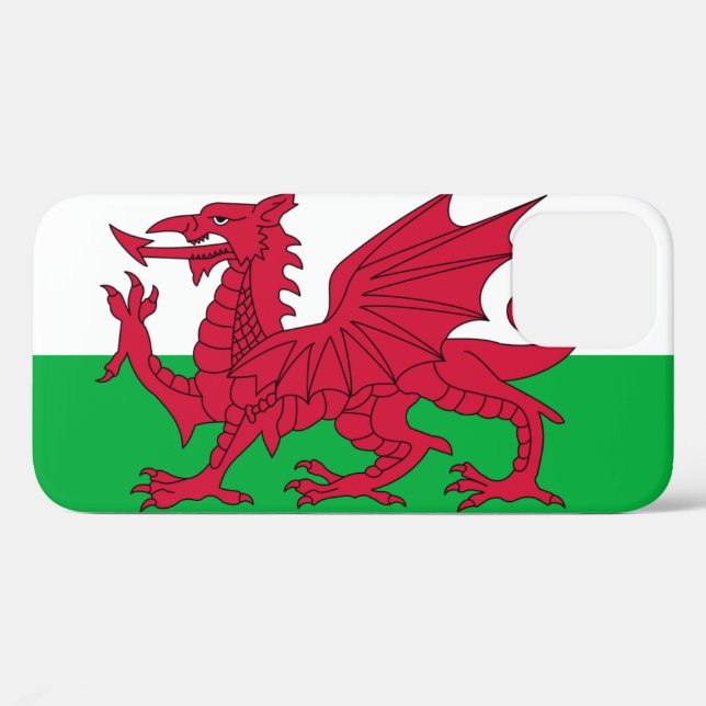 Wales Flag Case-Mate iPhone Hülle (Rückseite (Horizontal))