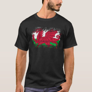 Wales-Flagge T-Shirt
