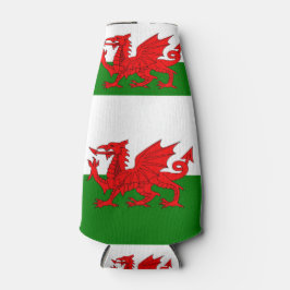 Wales flagge Welsh Red Dragon Flaschenkühler