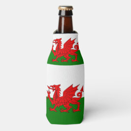 Wales flagge Welsh Red Dragon Flaschenkühler